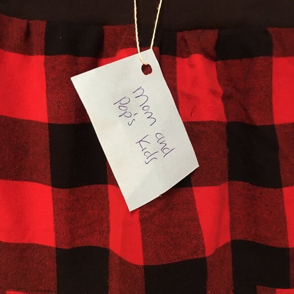 Skirt Flannel Girls 5/6 Maxi Red Buffalo Plaid Ruffle Tiered Mom and Pop's Kids - Picture 2 of 9
